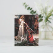 Pug 5 (flauw) - de colade briefkaart (Staand voorkant)