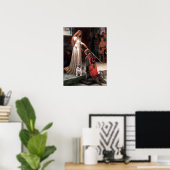 Pug 5 (flauw) - de colade poster (Thuiskantoor)