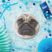 pug-7 papieren bordje (Feest)