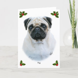 Pug 9Y383D-292 Feestdagen Kaart