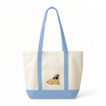 Pug Accent Impulse Canvas tas