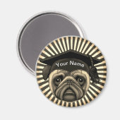 Pug Afstudeerders Magneet (Voorkant / Achterkant)