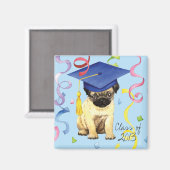 Pug Afstuderen Magneet (Voorkant / Achterkant)