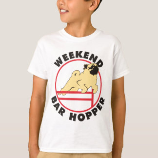 Pug Agility CS398 BAR T-shirt