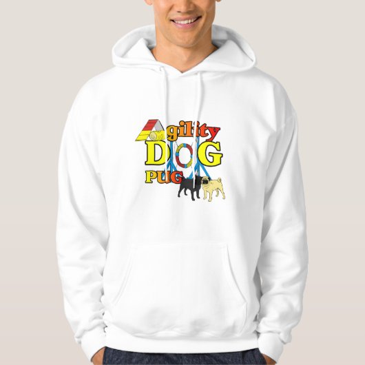 Pug_Agility Gifts Hoodie (Voorkant)
