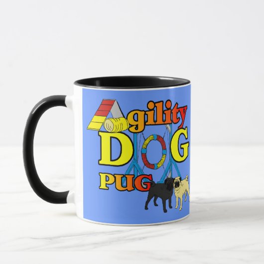 Pug_Agility Gifts Mok (Links)