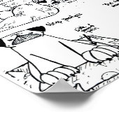 Pug Alarm Clocks Poster (Hoek)