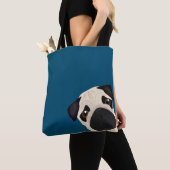 Pug Allover-Tas Tote Bag (Dichtbij)