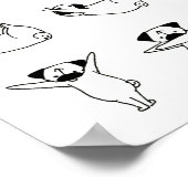 Pug Alphabet A-Z Poster (Hoek)