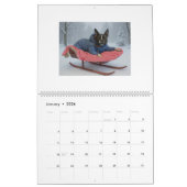 pug and Boston terrier calendar Kalender (Jan 2026)