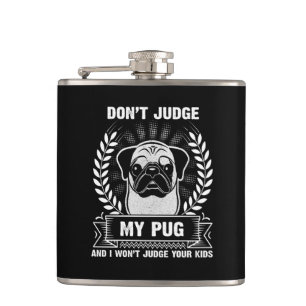 Pug Animal Heupfles