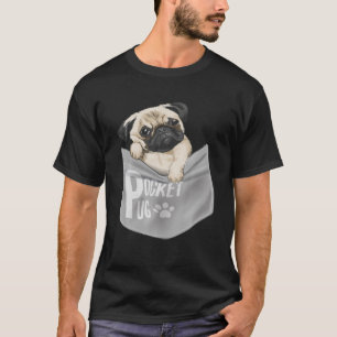 Pug Apparel voor hond papa Gift Idea Funny Cute P T-shirt
