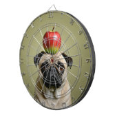 Pug Apple Dartbord (Voorkant Rechts)