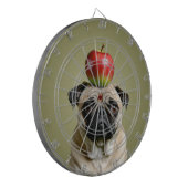 Pug Apple Dartbord (Voorkant Links)
