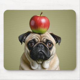 Pug Apple Muismat