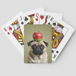 Pug Apple Pokerkaarten