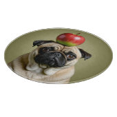 Pug Apple Snijplank (Hoek)