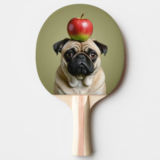 Pug Apple Tafeltennisbatje (Voorkant)