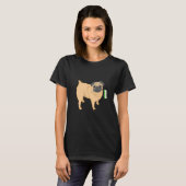 Pug Aromantische Trots T-shirt (Voorkant volledig)