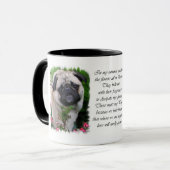 Pug Art Gifts Mok (Voorkant links)