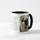 Pug Art Gifts Mok (Voorkant rechts)