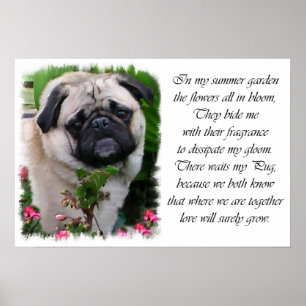 Pug Art Print