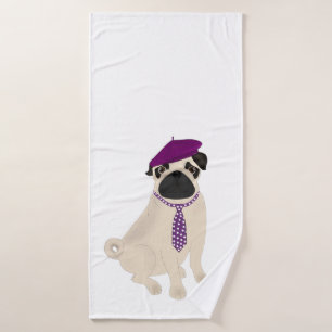 Pug badhanddoek