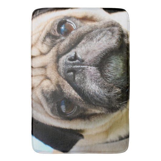Pug Badmat (Voorkant Verticaal)