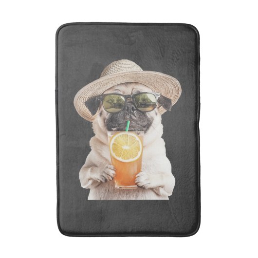 Pug badmat (Voorkant Verticaal)