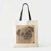Pug Bag Tote Bag (Voorkant)