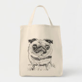 Pug Bag Tote Bag (Voorkant)