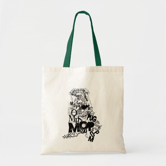 Pug Bag Tote Bag (Voorkant)