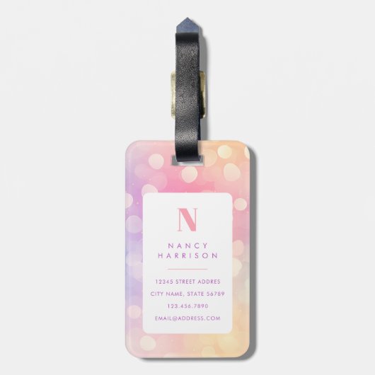 Pug Bagage Labels (Achterkant verticaal)