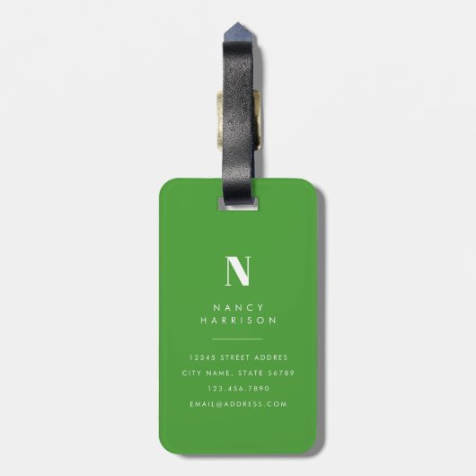Pug Bagage Labels (Achterkant verticaal)