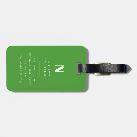Pug Bagage Labels (Achterkant horizontaal)
