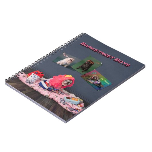 Pug Band Notitieboek (Linkerzijde)