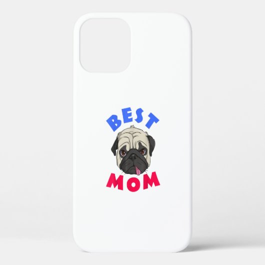 Pug Best mam Moederdag Mam Gift Case-Mate iPhone Case (Achterkant)