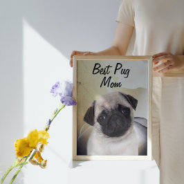 Pug Best Mama Poster