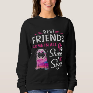 Pug Beste vrienden Essential T-Shirt 1006