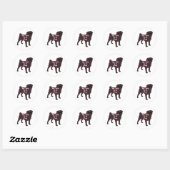 Pug BFF Sticker (Vel)