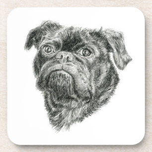 Pug Bier Onderzetter