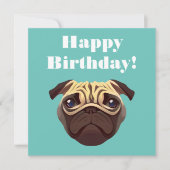 Pug Birthday (Voorkant)
