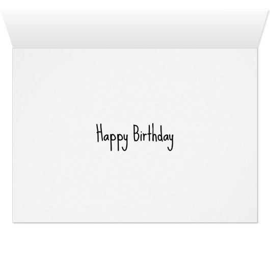 Pug Birthday (Binenzijde Horizontaal (Onderkant))