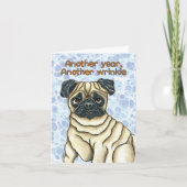 Pug Birthday Kaart (Voorkant)
