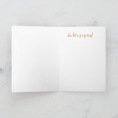 Pug Birthday Kaart (Binnen)