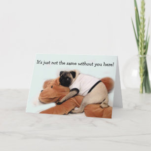 Pug Blauw Kaart