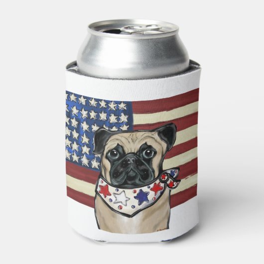 Pug Blikjeskoeler (Blikje Voorkant)