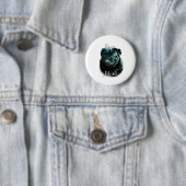 Pug (blk) Mam 2 Ronde Button 5,7 Cm (In situ)