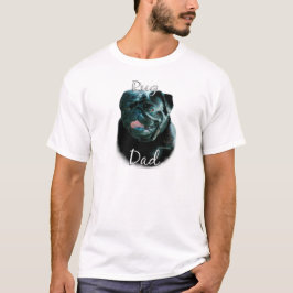 Pug (blk) Pap 2 T-shirt