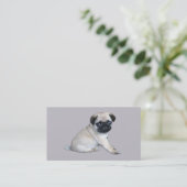 Pug Breeder Visitekaartje (Staand voorkant)
